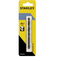 Stanley STA50070 Drill Bit, HSS-R   6.5mm Flute Length: 63 Overall Length: 101