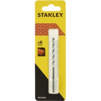 Stanley STA53095 Drill Bit, Std Masonry 6mm Flute Length: 54 Overall Length: 100