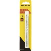 Stanley STA53125 Drill Bit, Std Masonry 12mm Flute Length: 85 Overall Length: 150