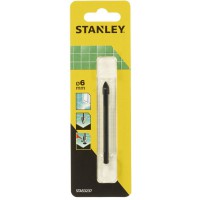 Stanley STA53237 Drill Bit, Tile & Glass �6mm Overall Length: 76