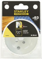 FATMAX STA81082 BiMetal Holesaw 83mm Depth of Cut: 38.3