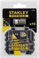 Stanley STA88566 10 Pce Impact Mixed TX 50mm with ring magnet