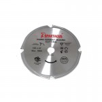Spartacus 165mm x 4 Tooth x 20mm Bore Cement Fibre Board PCD Saw Blade