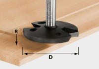 Festool 492712 Facing cutter HW shank 12 mm HW D68/14/R35 S12