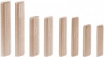 Festool 498212 Pack of 190 8mm x 80mm Domino Beech Wood Dowels