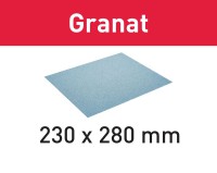 Festool 201256 Granat Abrasive Sanding Sheet 230mm x 280mm 40G Pack of 10