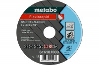Metabo Flexiarapid 125x1,0x22,2 stainless steel