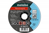 Metabo Novorapid125x1,0x22,23Inox