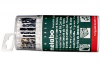 Metabo drills for wood,HSS,masonry (18 pcs.)