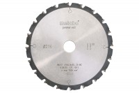 Metabo Circular saw-blade HW/CT 216x30,20WZ