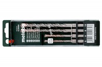 Metabo Carbide-tipped hammer drill bit set 4pcs