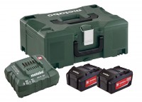 METABO BASIC SET 2 X 4.0 AH + METALOC