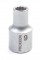Proxxon 23304 1/2" Multi-Toothed Sockets 12-pt., 9 mm