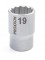 Proxxon 23312 1/2" Multi-Toothed Sockets 12-pt., 19 mm NO 23 312