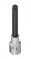 Proxxon 23372 1/2\" Spline Socket bit VZ 10, 100 mm length NO 23 372