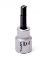 Proxxon 23578 3/8\" Allen Socket, HX 6 mm, 50 mm length NO 23 578