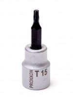 Proxxon 23582 3/8\" TX Socket TX 15, 50 mm length NO 23 582
