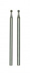Proxxon 28222 Diamond Grinding Bit (Ball), 1.8 mm, 2 Pieces NO 28 222