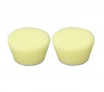 Proxxon 29094 50mm Professional Medium (Yellow) Polishing Sponges Conical (Pack of 2)