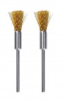 Proxxon 28961 Brass Wire Brush 8mm Pack of 2 NO 28 961