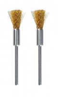 Proxxon 28961 Brass Wire Brush 8mm Pack of 2 NO 28 961