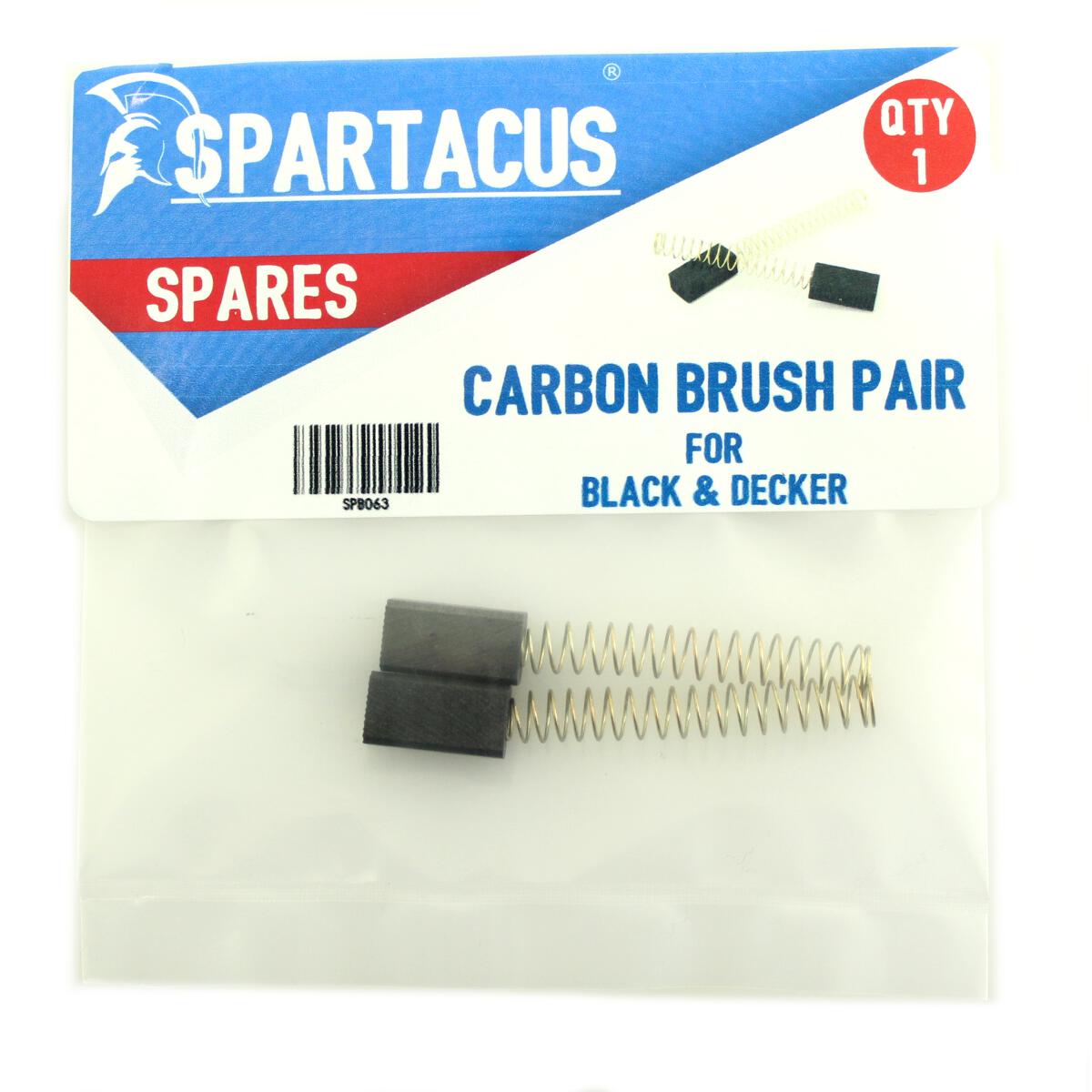 Spartacus Spb063 Carbon Brush Pair SPB063 from Spare Parts World