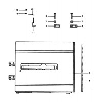 ELU 55201001 SAW TABLE (TYPE 1) Spare Parts