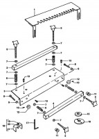 ELU 96202100 DOVETAIL ATTACH (TYPE 1) Spare Parts