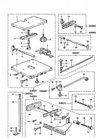 ELU 96203400 TABLE KIT (TYPE 1) Spare Parts