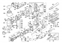 Milwaukee 4000403333 FSPE110X Pendulum Jigsaw Spare Parts