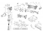 Milwaukee 4000467714 M18CAG 125X0 Angle Grinder Spare Parts