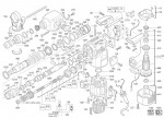 Milwaukee 4000432105 5359-21E Rotary Hammer 5359-21 120V Met Spare Parts