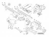 Milwaukee 4000385962 PCG12 Caulk A.Adhesi.Gun /300/Brca12 In2 Spare Parts