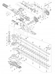 Makita 198586-7 Hedge Trimmer Attachment Set Spare Parts