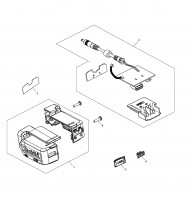 Makita 198639-2 Battery Adaptor Spare Parts