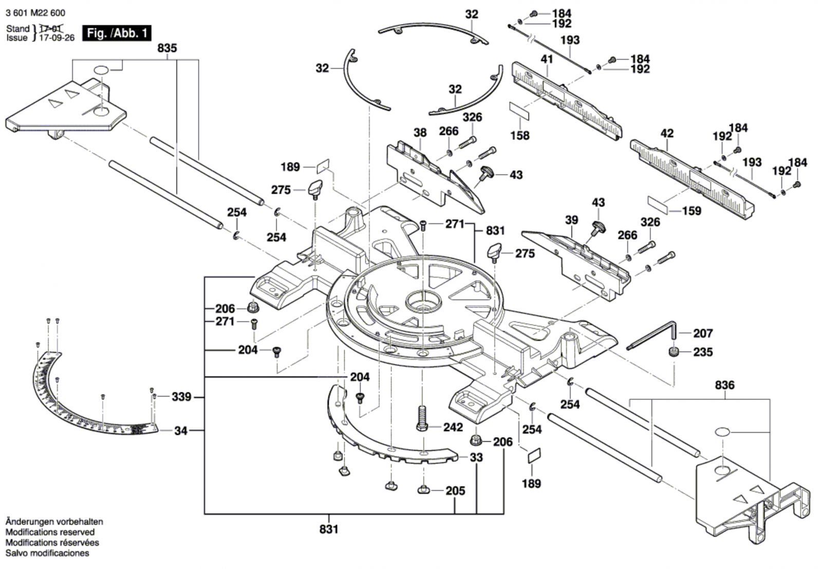 M22 670 Gcm 350-254 Compound Mitre Saw 