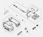 Makita BATTERY HOLDER SET FOR LXT Spare Parts