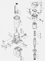 Makita 3708 TRIMMER Spare Parts