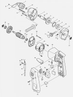 Makita HAMMER DRILL 10MM Spare Parts