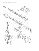 Makita HM1202 DEMOLITION HAMMER Spare Parts