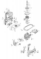 Makita HR006G 52MM CORDLESS ROTARY HAMMER Spare Parts