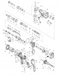 Makita 26MM HR2653 COMBI.HAMMER W/SELF DUST Spare Parts