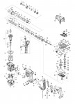 Makita 30MM COMBINATION HAMMER Spare Parts