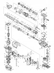 Makita HR5201C ROTARY HAMMER 52MM Spare Parts