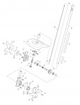 Makita CULTIVATOR ATTACHMENT Spare Parts