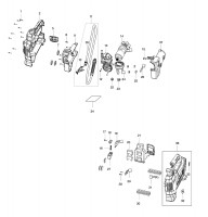 Makita CORDLESS INFLATOR Spare Parts