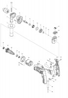 Makita HAMMER DRILL 13MM Spare Parts