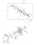 Makita RBC250 BRUSH CUTTER Spare Parts