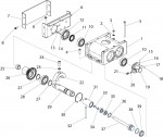 Altrad Belle RPC 55 Compactor Plate Spare Parts - Gearbox Assembly (Driver)