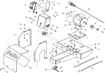 Altrad Belle MS 500 Bench Saw Spare Parts - Electric Motor